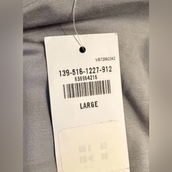 Abercrombie & Fitch Long Sleeve Bodysuit, Large , Modal -Blend NWT Sage Grn . - Picture 4 of 6